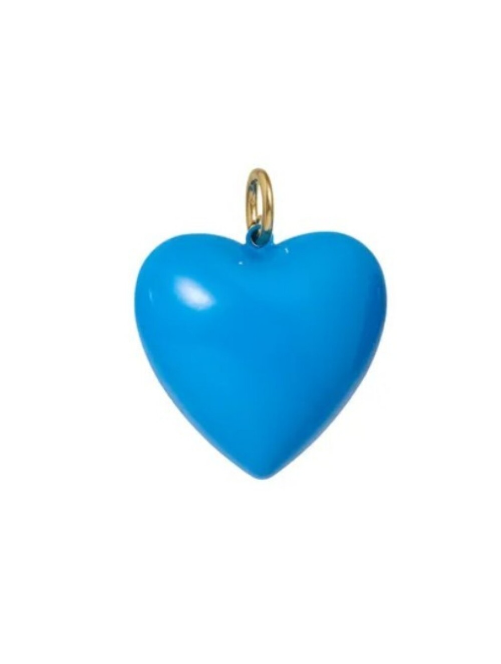Roxanne Assoulin The Big Puffy Heart Charm Blue